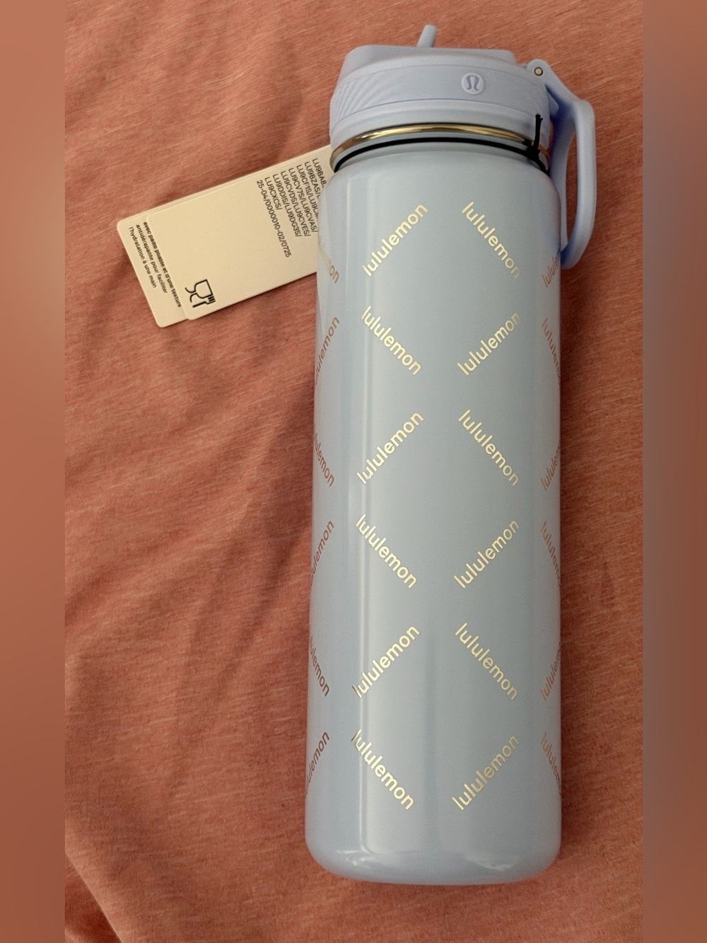 ✨NWT✨ Lululemon: Back to Life Sport Bottle 24oz Straw Lid *Print - Picture 3 of 11